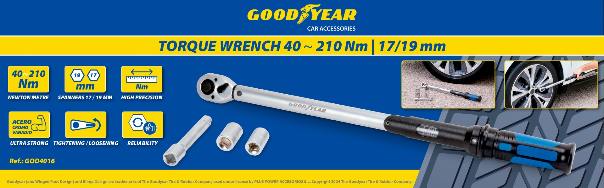 GOODYEAR TORQUE SPANNER